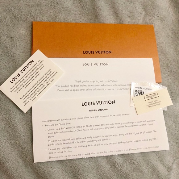 ❌❌SOLD❌❌LOUIS VUITTON IPHONE X FOLIO CASE - Picture 2 of 8